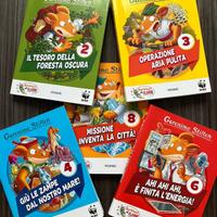 5 LIBRI GERONIMO STILTON