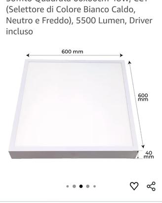 Plafoniera led