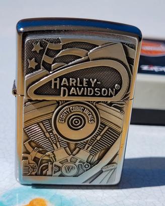 ZIPPO HARLEY DAVIDSON ORIGINAL NUOVO 29266 MOTOR