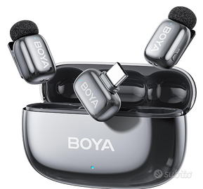 BOYA Mini 2 Microfono wireless iPhone android