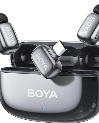 BOYA Mini 2 Microfono wireless iPhone android