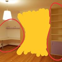 scrivania, armadio e mensola