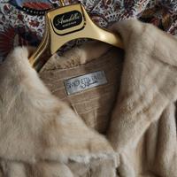 CAPPOTTO VISONE FEMMINA PALOMINO ALBINO