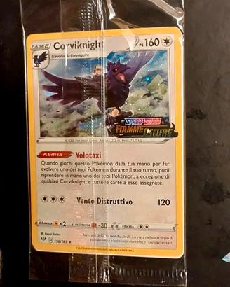 Carta Pokémon corviknight holo sealed