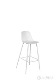 Sgabello Stones mod. Frida Bianco