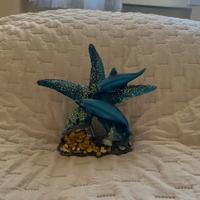 Soprammobile Marino con Delfini e Stella Marina