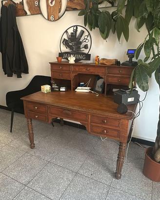 Scrittoio in legno massello stile classico
