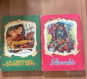 Libri PINOCCHIO e UN CAPITANO DI QUINDICI ANNI