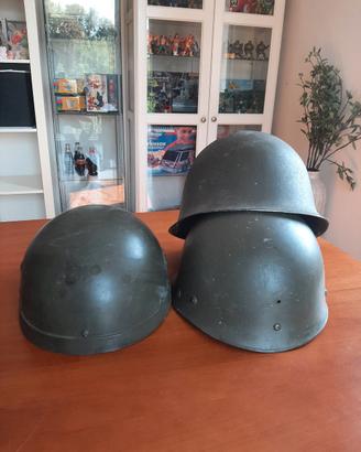 Coppia elmetto francese carrista indocina M51/58