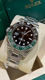 Rolex Gmt Nuovo 09/2026 Sprite 126720 WOOD CARD