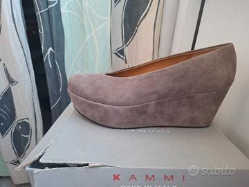 Ballerina con zeppa e plateau.  N. 37. Marca Kammi