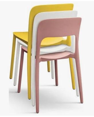 sedie plastica per bar, casa