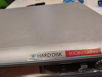 Registratore DVD con Hard Disk Integrato 80 GB