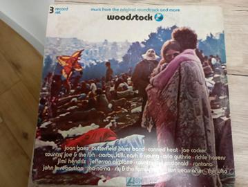 Vinile Originale Woodstock – Triplo LP 1970 (Atla