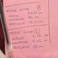 mobile cucina 