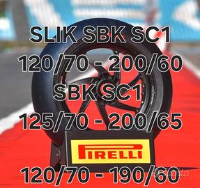 GOMME -PIRELLI SUPERCORSA - METZELER RR - MICHELIN
