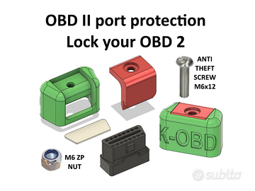 Porta OBD protezione  antifurto CANBUS auto