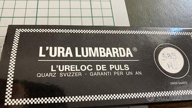 Orologio vintage in dialetto milanese