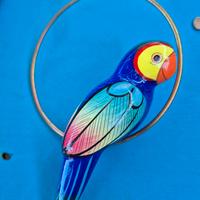 Pappagallo in Ceramica Messicano