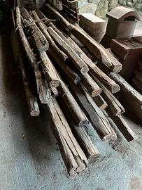 Stock di legname antico da recupero