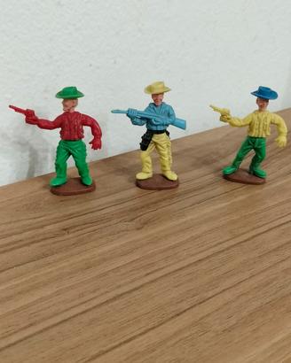 Lotto 3 soldatini/cowboy Studio Heinerle