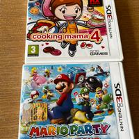 Mario Party e Cooking Mama