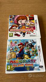 Mario Party e Cooking Mama