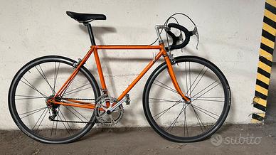 Bici rossin campagnolo nuovo record EROICA