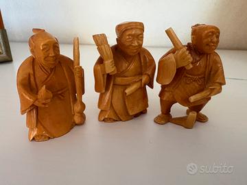 4  Netsuke giapponesi
