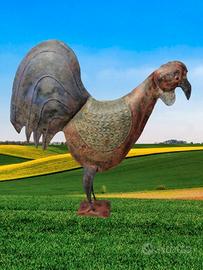 Gallo in metallo 