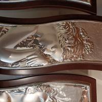 quattro stagioni in foglia argento 