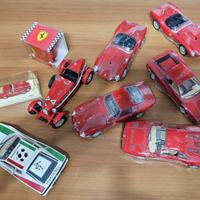 8 auto modello ferrari alfa 7  da 1:18 +1  da 1:43