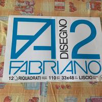 Album da disegno Fabriano F2 riquadrato liscio