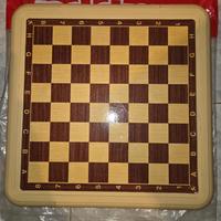 Dama scacchi vintage in plastica anni '80