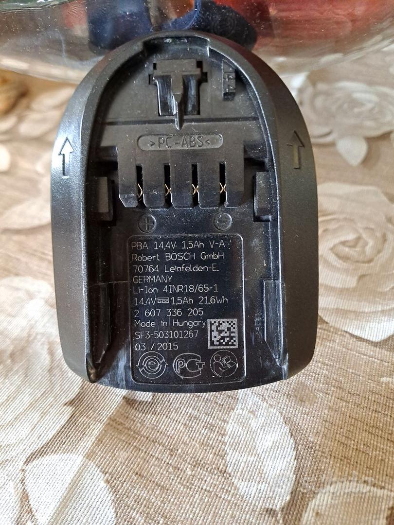 Batteria Litio 14,4V 3,0Ah Per Elettroutensili - Compatibile Con BAT607, GSR1440-LI - Foto 12