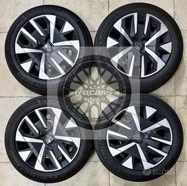 Cerchi e pneumatici 16 originali Peugeot 208
