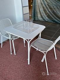 Set tavolo  e sedie Hiray Kartell outdoor