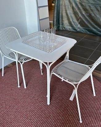 Set tavolo  e sedie Hiray Kartell outdoor