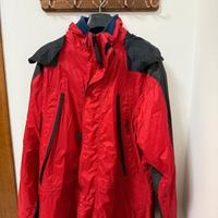 Giacchetto Bailo XXL rosso/nero con cappuccio