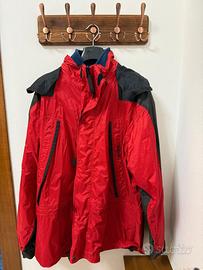 Giacchetto Bailo XXL rosso/nero con cappuccio