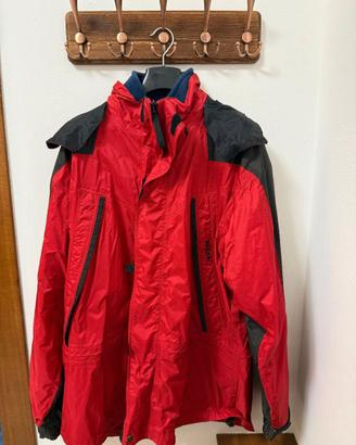 Giacchetto Bailo XXL rosso/nero con cappuccio