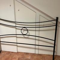 testiera letto matrimoniale in ferro battuto 