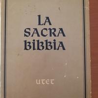 LA SACRA BIBBIA - UTET - 3 VOLUMI 