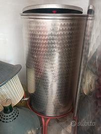 contenitore vino acciaio inox