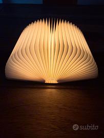 Lampada libro USB