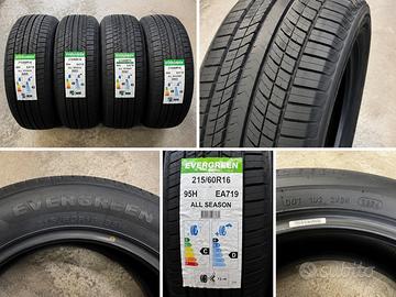 4 Pneumatici Evergreen 215/60 R16 95H All Season