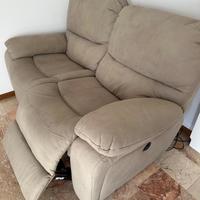 Divano reclinabile elettrico 2 posti