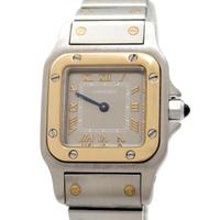 Cartier Santos Galbèe PM 1567 Acciaio Oro Quartz