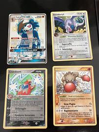 Carte Pokemon rare e GX - Lotto 8