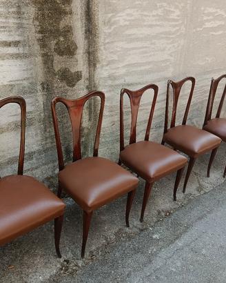 6 sedie modello retrò